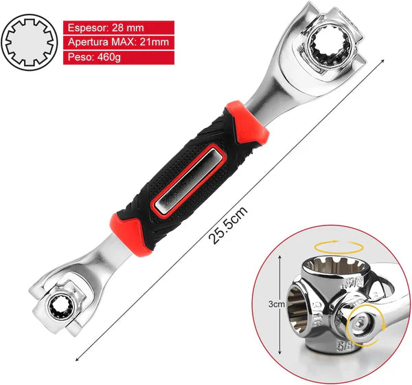 LLAVE UNIVERSAL 48 EN 1