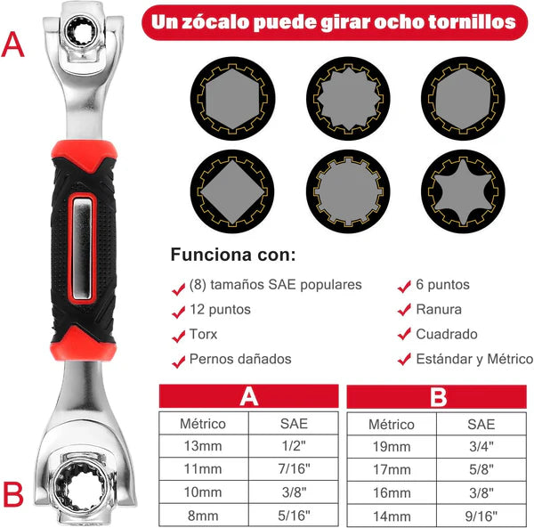 LLAVE UNIVERSAL 48 EN 1